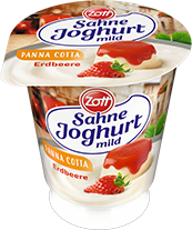 Sahne Joghurt mild Panna Cotta